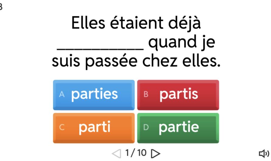 L’accord du participe passé