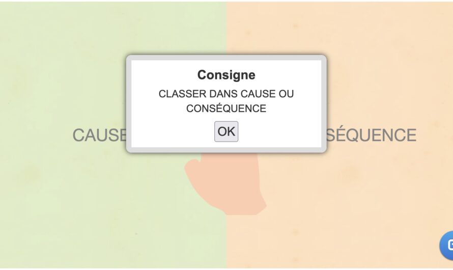 Classez les conjonctions dans cause ou conséquence. Du coup, bonne chance !