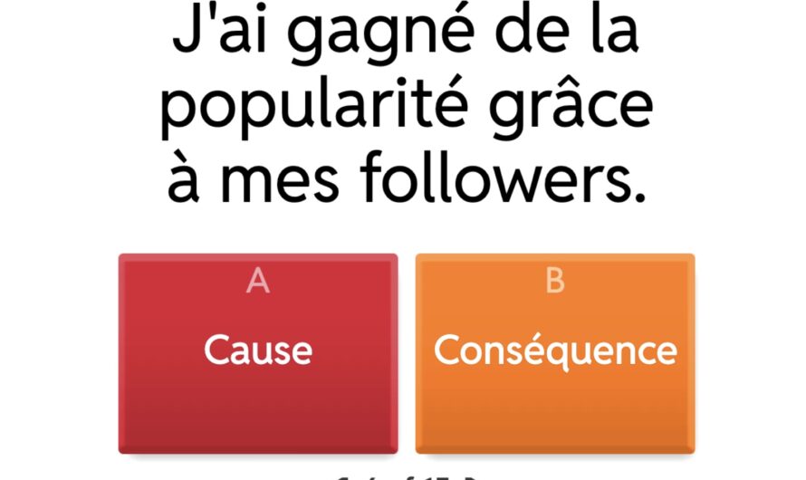 Cause ou conséquence ?