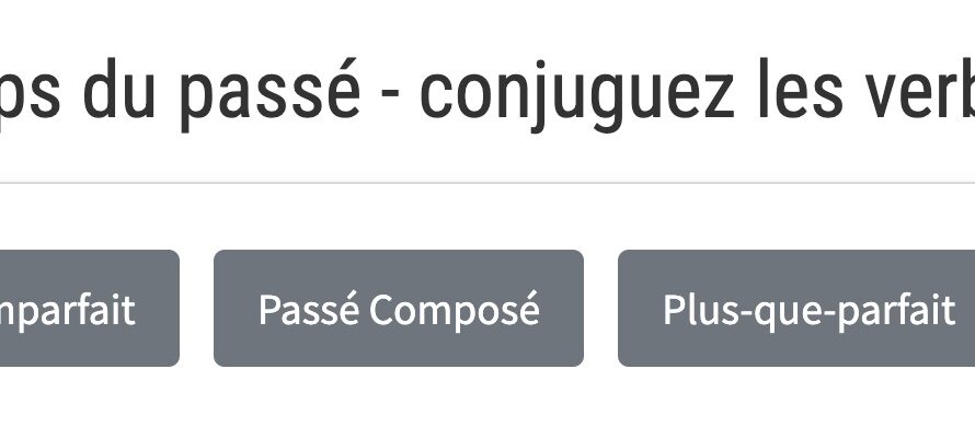 Plus-que-parfait, imparfait et passé composé